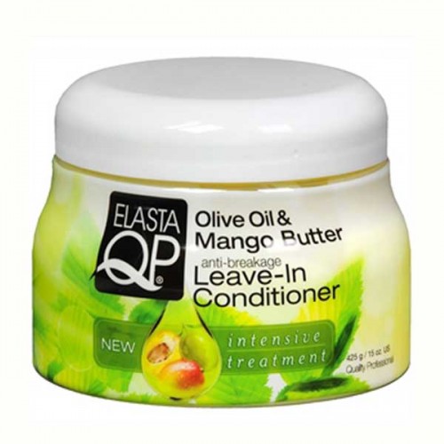 Elasta QP Olive Oil Mango Butter Leave In Conditioner 15oz